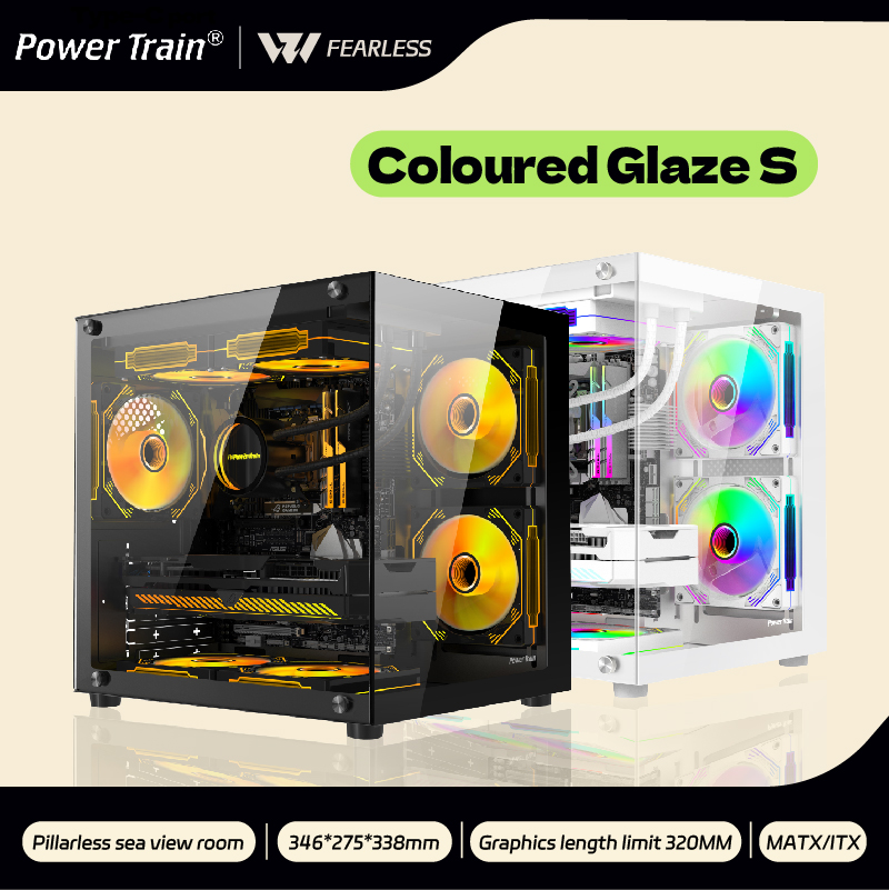 Power Train Coloured Glaze S P - огляд і ціна Pc Gaming Fullset