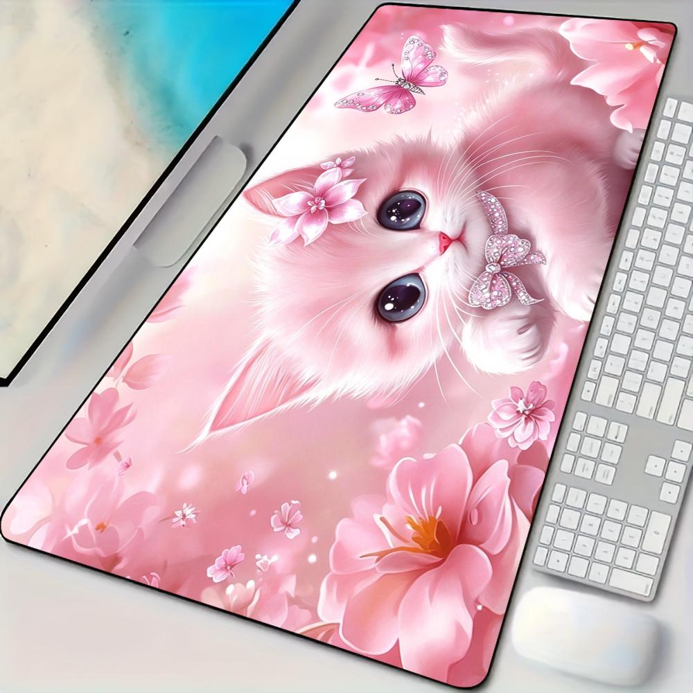 Dreamy Pink Kitty Mouse Pad De - огляд і ціна Pc Gaming Pink