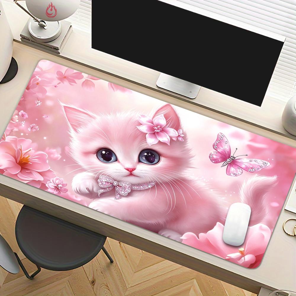 Dreamy Pink Kitty Mouse Pad De - огляд і ціна Pc Gaming Pink