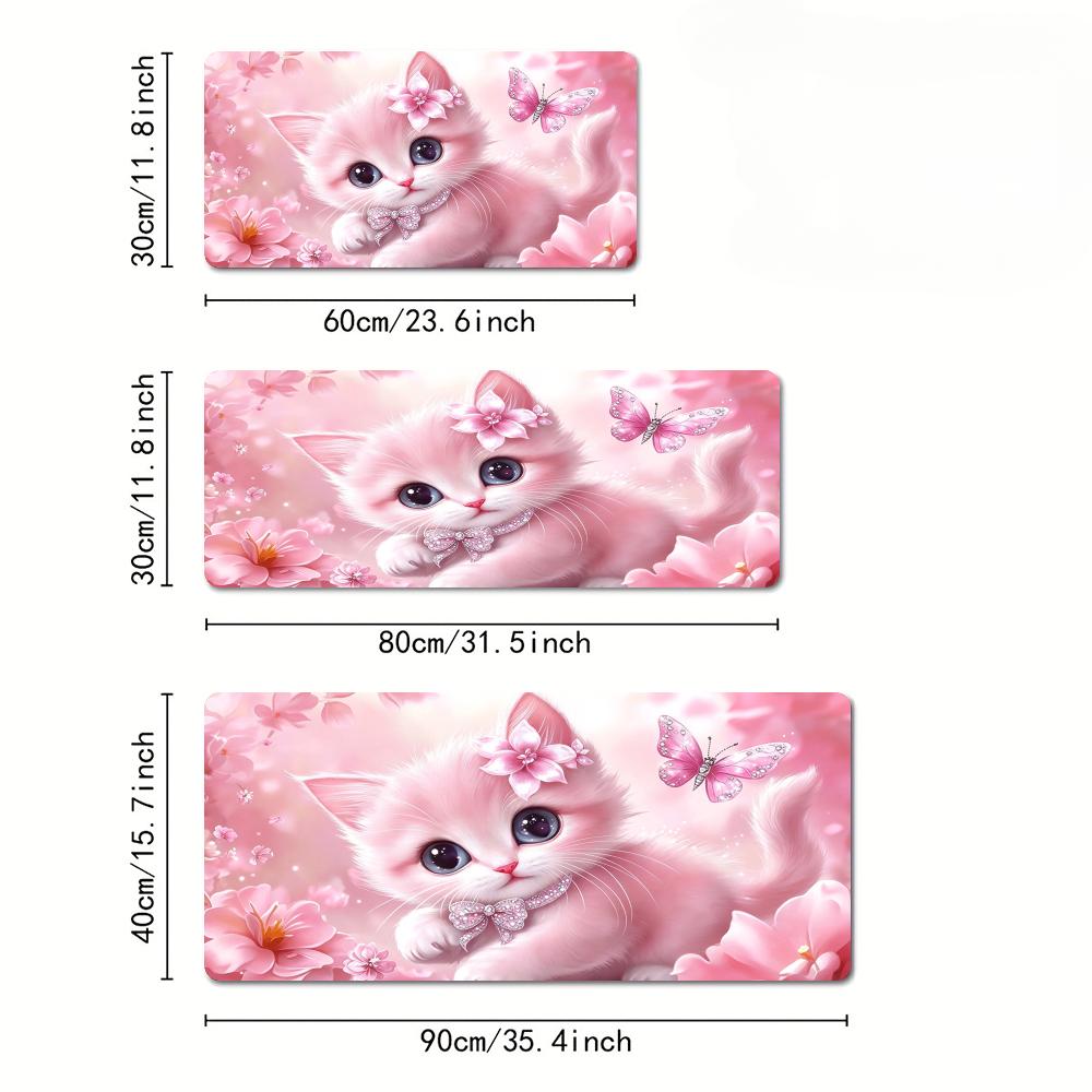 Dreamy Pink Kitty Mouse Pad De - огляд і ціна Pc Gaming Pink