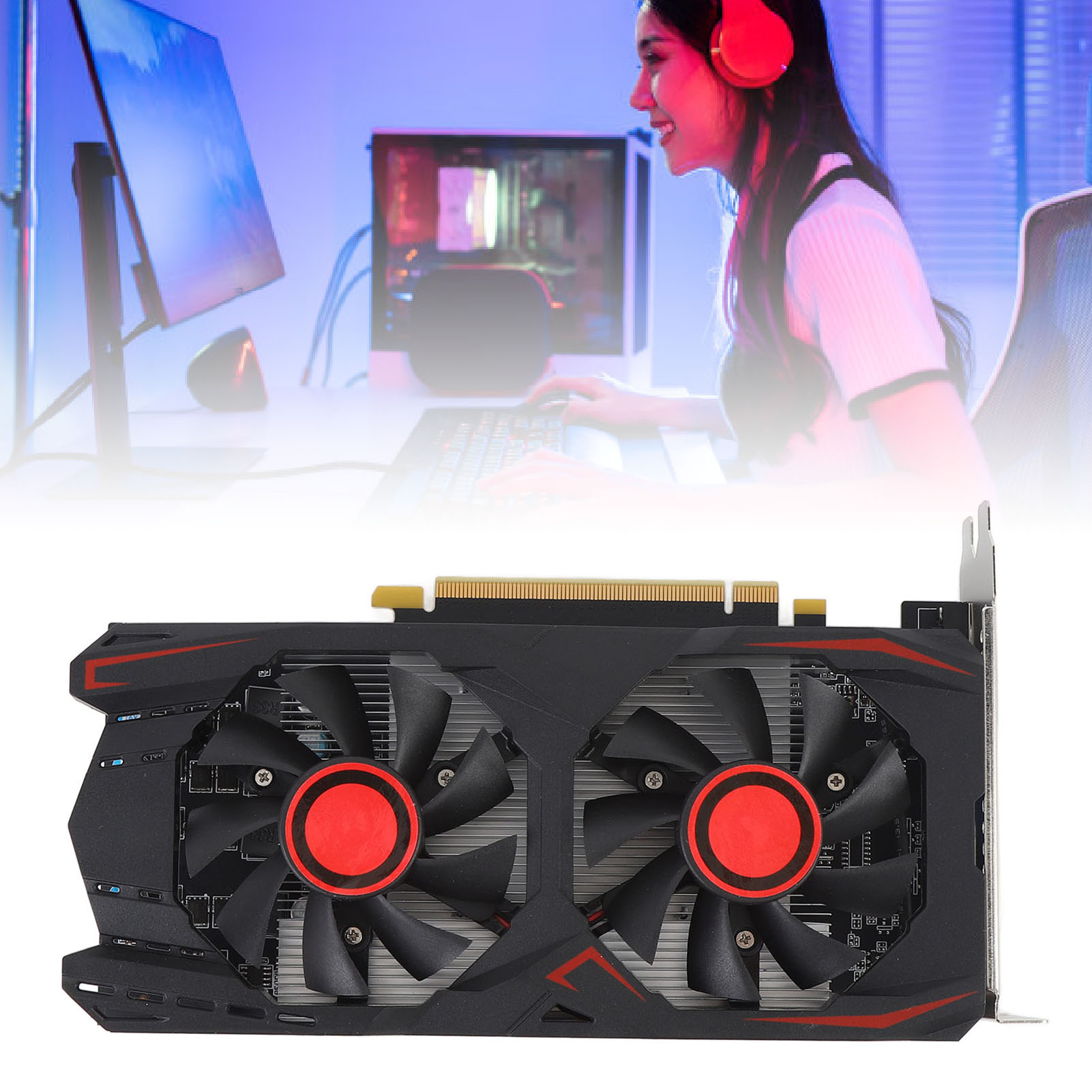Graphics Card PCIE 2.0 16X Slo - огляд і ціна Pc Gaming Liquid