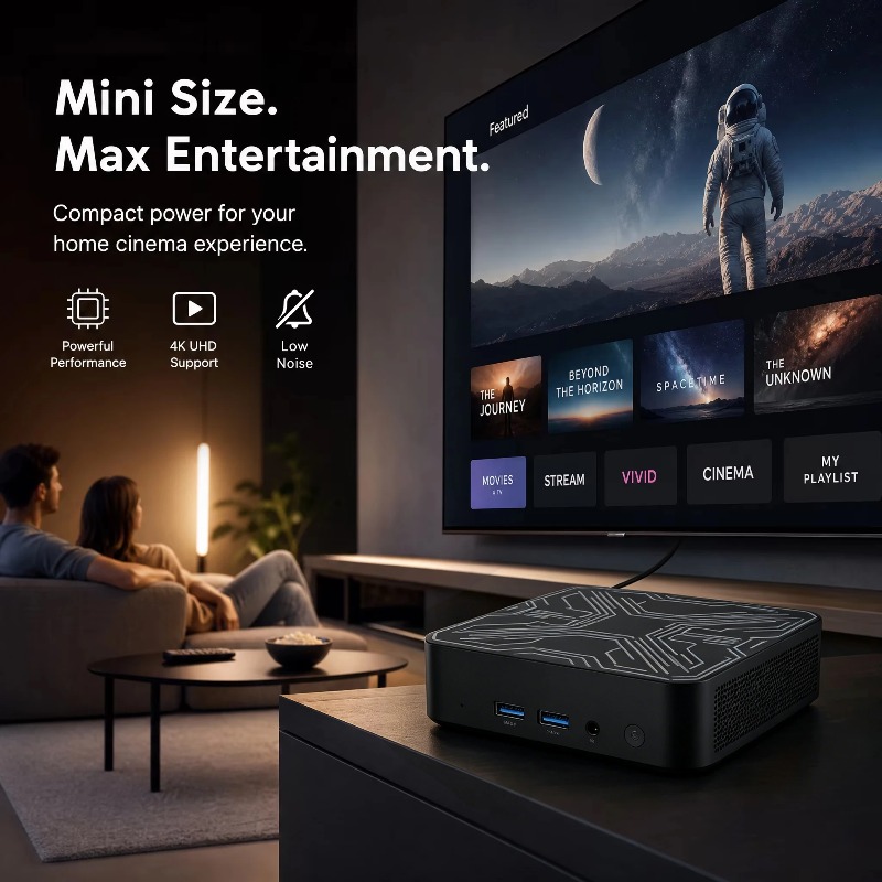 2026 New Mini PC Portable Inte - огляд і ціна Pc Gaming Intel